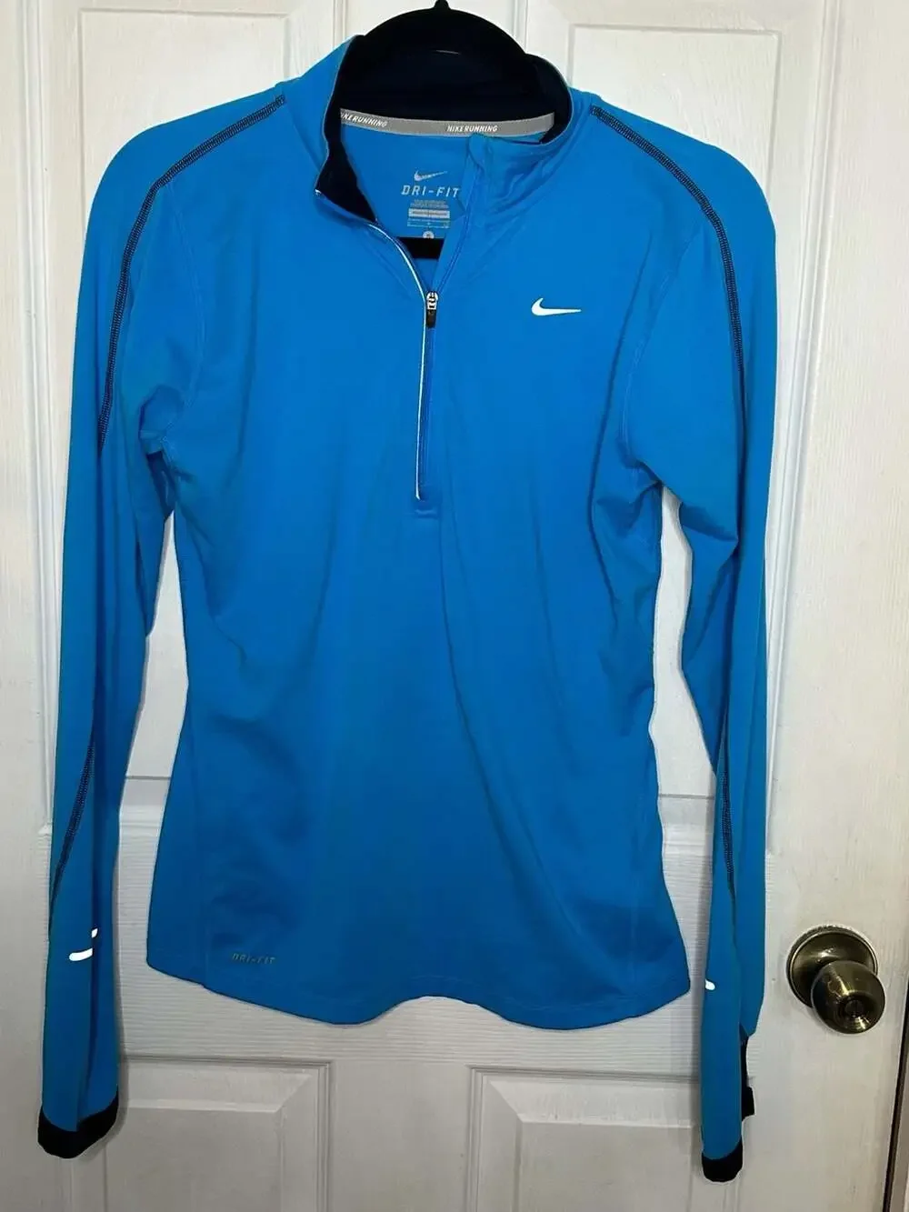 Nike Dri-FIT Running 1/2 Zip Pullover Shirt Size S